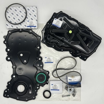 Original Ford Transit 2.0 Euro 6 FA Set Ölwanne Stirndeckel Zahnriemen Ölriemen 