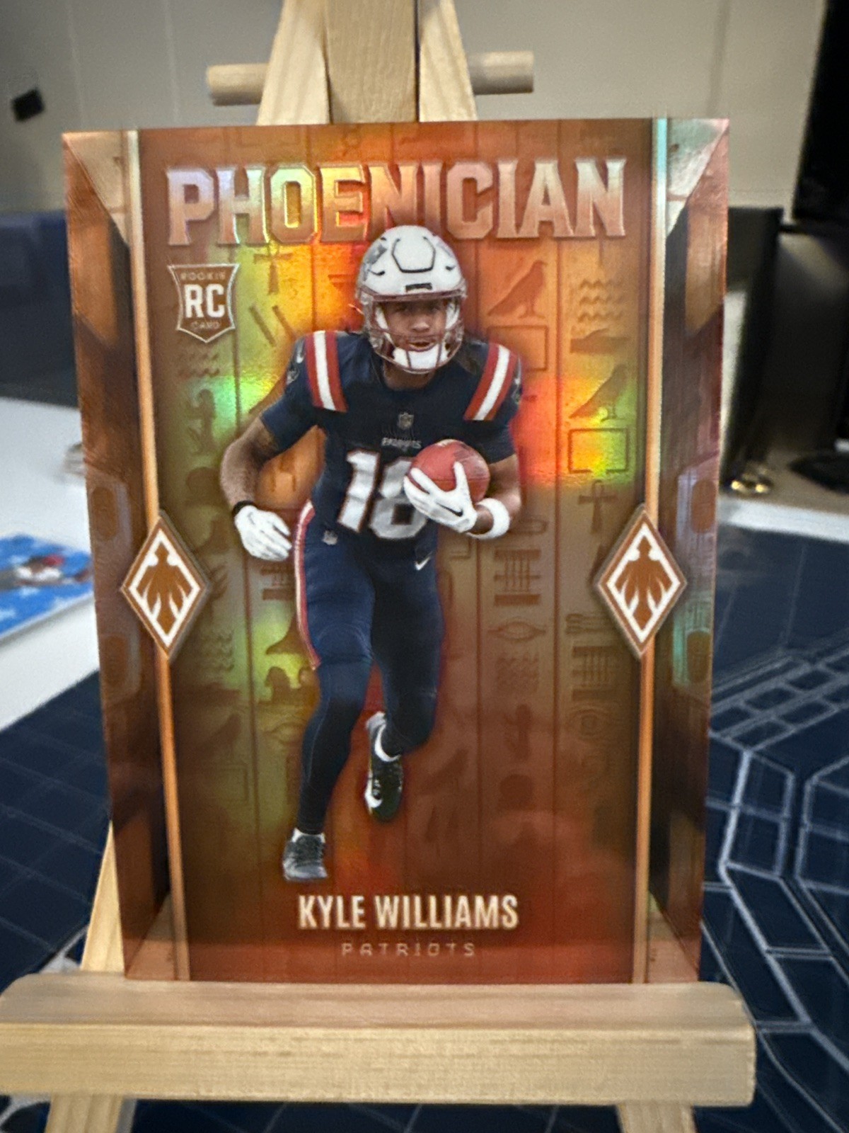 Kyle Williams 2025 Panini Phoenix NFL RC PHOENICIAN Rookie SSP Case Hit Patriots