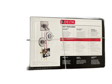 Delta Classic Single-Handle 5-Spray Tub Shower Faucet Chrome Valve Included