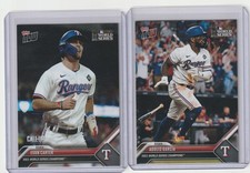 2023 Topps Now Texas Rangers World Series Champions Cards Checklist 8