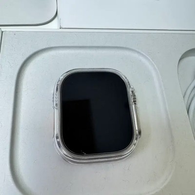 Apple Watch Ultra 1 49mm Titanium Case + Ocean Band Strap - Genuine