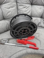 12mm Strapping Kit 2000m Coil 190kg Break + Dispenser + Tensioner FREE POSTAGE
