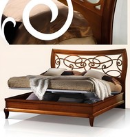 Bett Luxus Schlafzimmer Doppelbett Holz Polster Betten Doppel Bettrahmen Modern