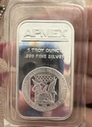 APMEX Silver Bar 1  Troy Ounce .999 Fine Silver (Sealed)