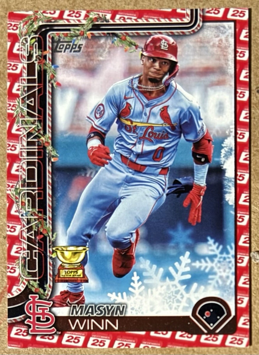 2025 Topps Holiday MASYN WINN ? 25/25 ? December 25th Variation 