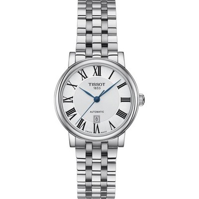 Tissot Carson Premium Silber Damen Armbanduhr T1222071103300