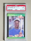 Ken Griffey Jr (RC) -- 1989 Donruss The Rookies #3 (PSA 9) -- HOF, Sea Mariners