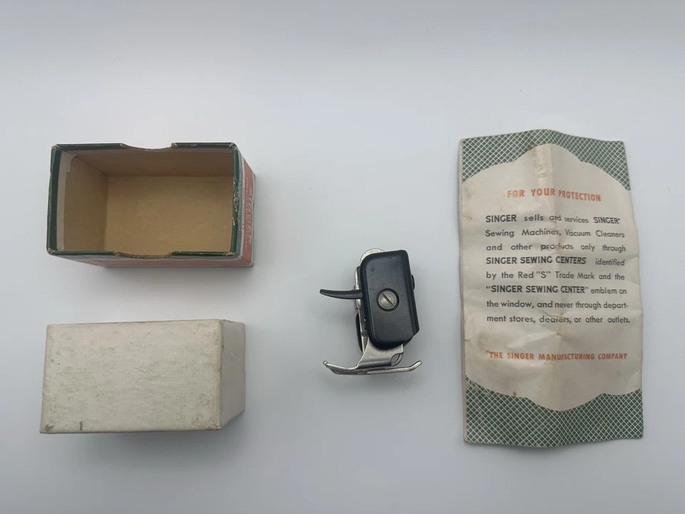 Pie prensatelas para caminar Singer Penguin # 160741 con caja original e instrucciones  Foto 3 de 4