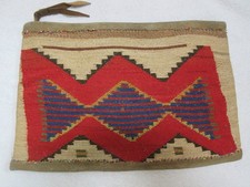 VERY NICE OLD PLATEAU CORN HUSK BAG--NR!