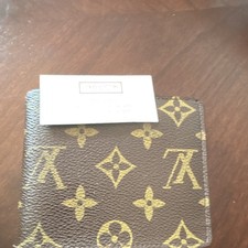 Louis Vuitton Mens Brown & Gold Monogram Logo...