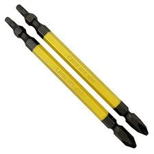 ANEX Color Bit Square Phillips Double-Ended Combination #2 and +2 x 110 Set of 2