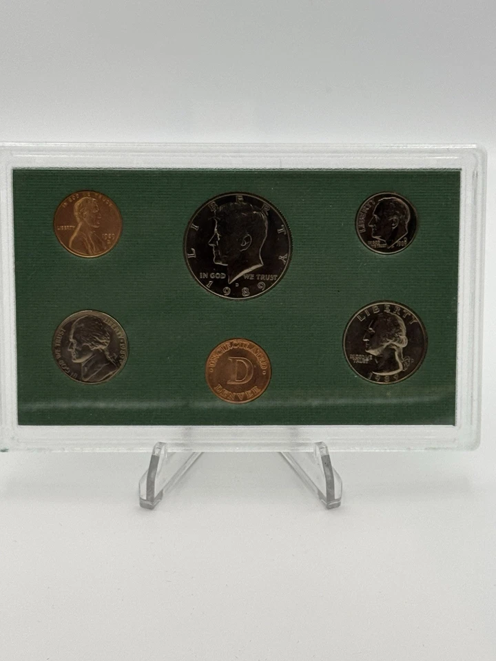 1989 Uncirculated Bank Set U.S Mint Original Government Packaging Denver Mint - Image 2 of 4