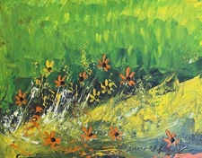 Marrkatz- Original acrylic painting on panel board