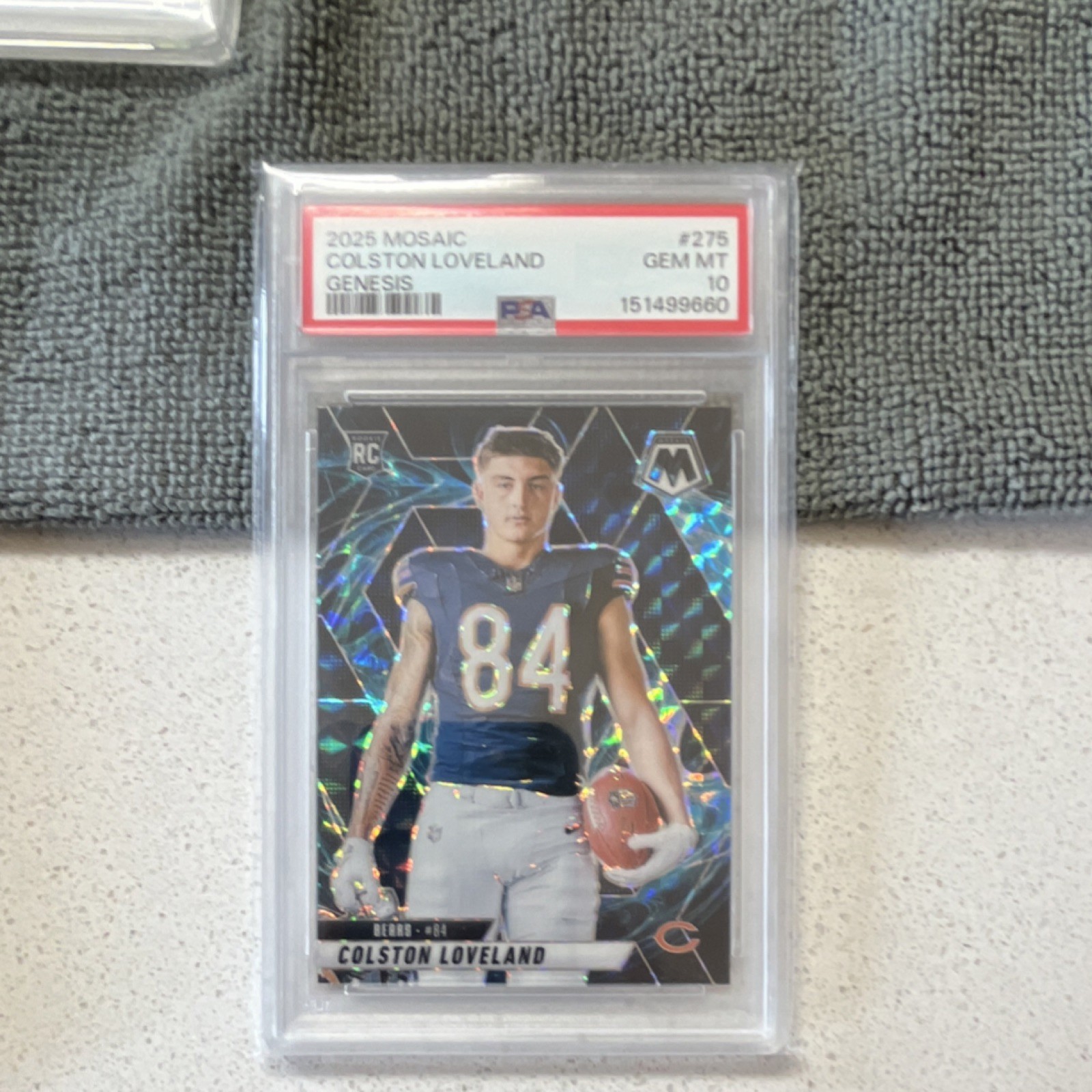 Colston Loveland Panini Mosaic #275 Genesis