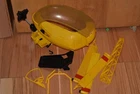 1964 GI Joe Vintage Hasbro 12” Adventure Team Yellow Helicopter PARTS