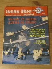 WRESTLING RARE MAGAZINE PUERTO RICO PROGRAM 