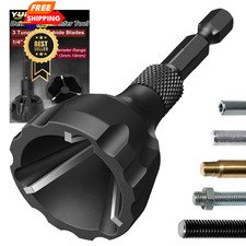 YUEARN Deburring External Chamfer Tool with Tungsten Carbide Blade, 1/8"-3/4"