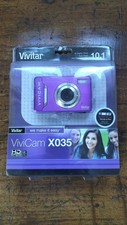 Vivitar ViviCam X035 Violet appareil photo compact 10.1MP écran 2" zoom 4x HD