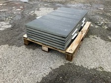 6no 120cm x 60cm x 3cm Natural Brazilian slate hearth slabs (Ref 412)