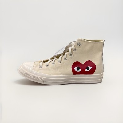Converse x Comme des Garcons Weiß White Chuck High 35 - 46,5 NEU OVP