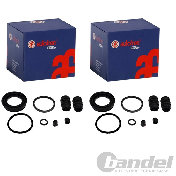 2X Autofren Reparatursatz Bremssattel Hinten Passend FüR Mazda CX-5-image