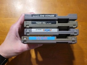 LOT Nintendo NES To The Earth Top Gun Star Voyager Tiger CARTRIDGES UNTESTED