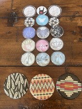 Decorative Lot Of 18 Button Magnets