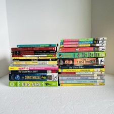 Lot of 10 Random 5th grade Children's Kids Chapter Book Some series Elementary