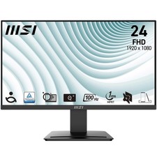 Image of MSI PRO MP2412 23.8 Inch Full HD Office Monitor - 1920 x 1080 VA Panel, 100 H...