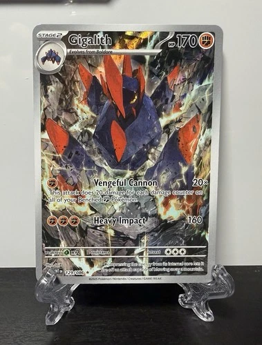 Gigalith 129/086 Illustration Rare White Flare Pokemon TCG Near Mint 🇺🇸 SELLER - product listing photo