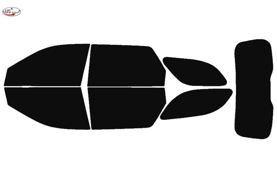 Computerized Custom PreCut 2Ply Window Tint Film Kit For ALL Dodge Durango 4Door - Image 3 of 4