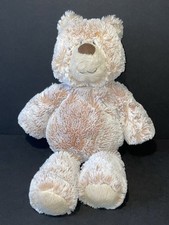 Mary Meyer Marshmallow Teddy Bear Caramel Brown Frosted Plush Stuffed Toy 14"