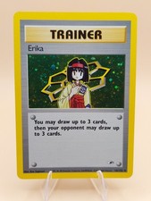 Erika Gym Heroes Holo Rare No. 16/132 Pokemon - 2000 SWIRL on eBay