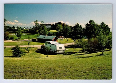 Canada Continental Postcard, Rotary Trailer Park, Grande Prairie, Alberta