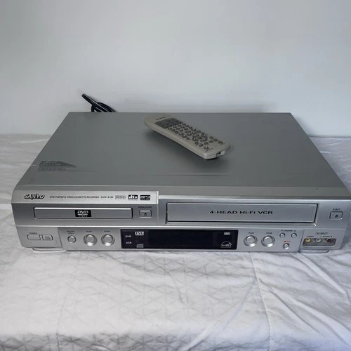 Sanyo DVW-6100 DVD VCR VHS Combo 4 Head Hi-Fi Play