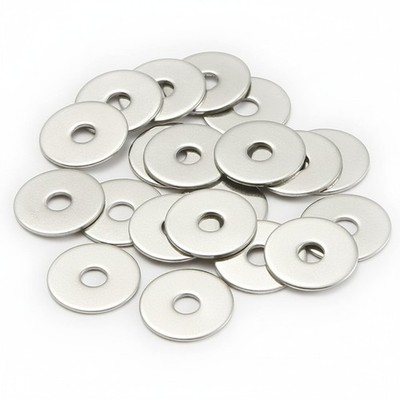 Unterlegscheiben M12 Edelstahl 20 Stück flach 30x2mm Schraubenmuttern