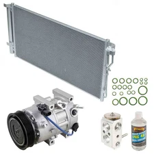 For Hyundai Sonata 2014 2015 2016 A/C Kit w/ AC Compressor Condenser & Drier TCP