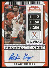 2020 Contenders Draft BRAXTON KEY 
