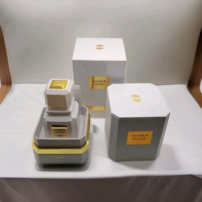 Amber Musc by Ajmal 100Ml Eau De Parfum for Unisex Perfume New Authentic Luxury 