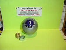 #4 Gray Pearl Custom Billiard ball Shift Knob 2 1/4" Made In The USA