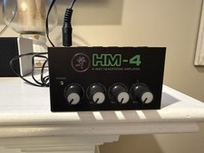 Mackie HM-4 Distribution Headphone Amplifier- great condition