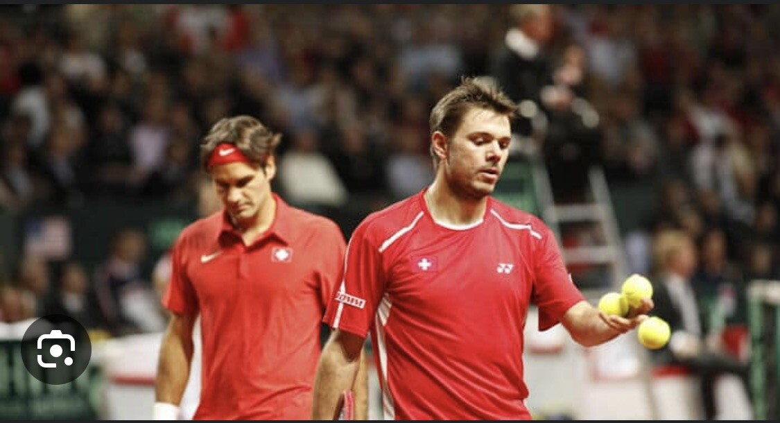 Nike Roger Federer RF 2016 Swiss Davis Cup Olympics Polo Shirt