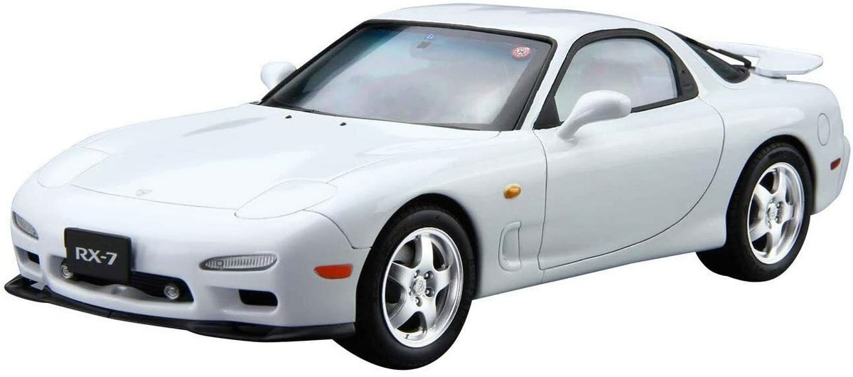 AOSHIMA The Model Car 1/24 No.7 MAZDA FD3S RX-7 1996 Plastic Model