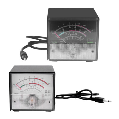 External S Meter High Precision Power Meter SWR Watt Meter for Radio Antenna QDE