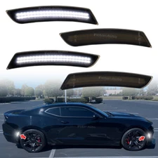 4PCS LED Side Marker Lights Front Rear for Chevy Camaro LS LT SS ZL1 2016-2023
