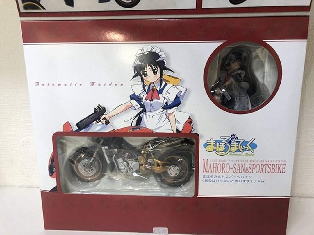 KOTOBUKIYA Mahoromatic 1/12 Mahorosan & Sports Bike No Unlicensed