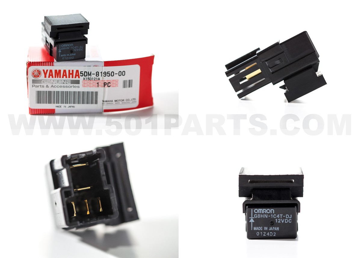New OEM Yamaha 5DM-81950-00-00 / Omron G8HN-1C4T-DJ-12VDC Relay | eBay
