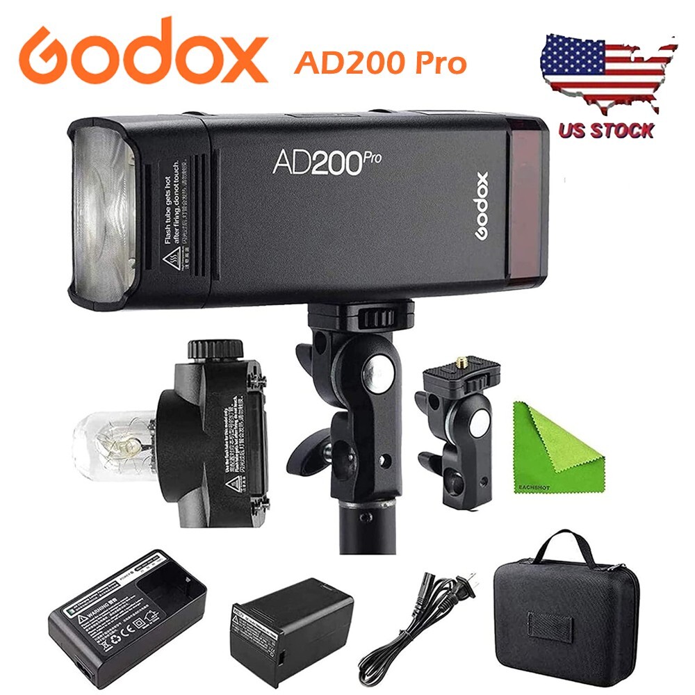 Godox AD200 Pro AD200Pro Flash for Fuji Fujifilm Sony Canon Nikon Olympus Camera