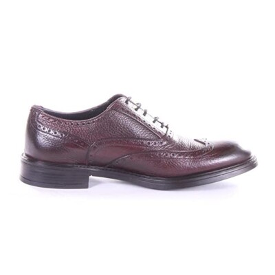 Kenneth Cole York Burgundy Wingtip Oxford Brogue Shoes Size 10