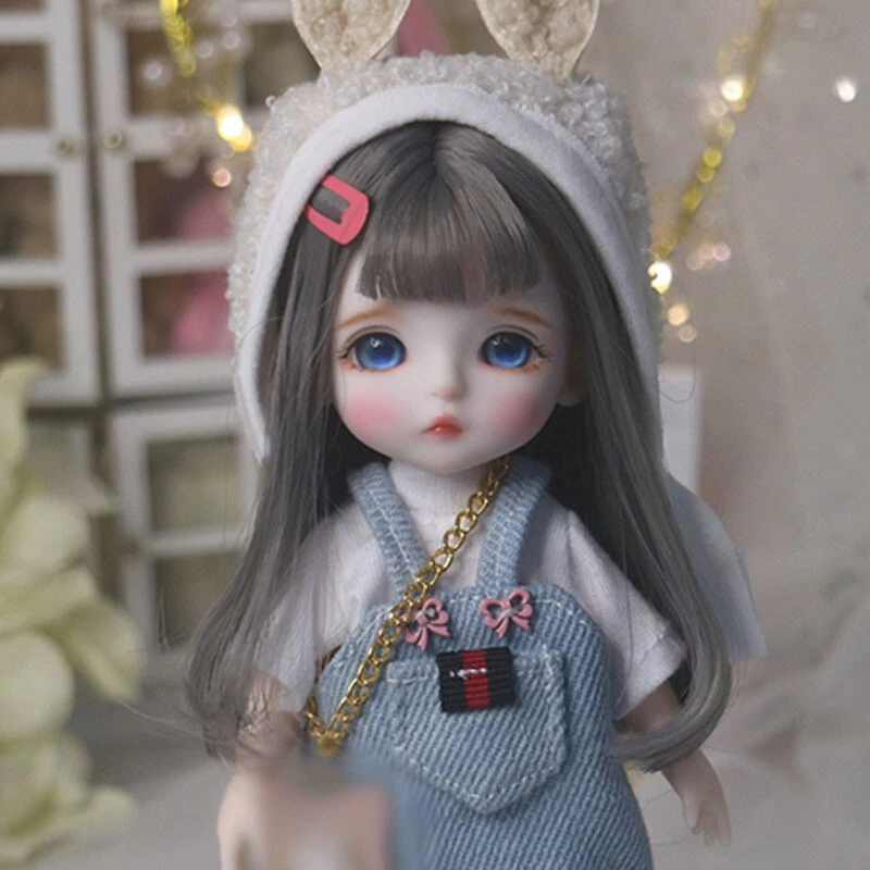 bjd ドール本体＋フルセット1/8サイズ 16cm bjd ドール 本体の通販｜